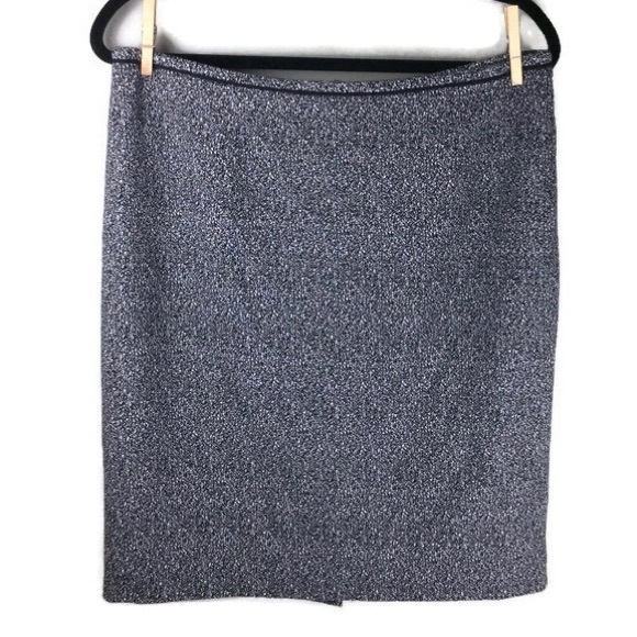 Calvin Klein Mottled Piped Business Skirt Size 12P - Picture 1 of 9